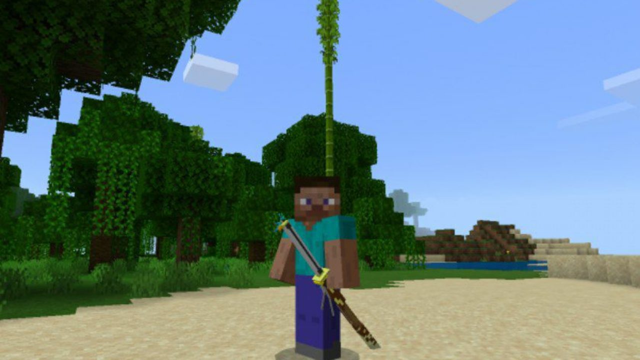 Download Katana Mod for Minecraft PE — Katana Mod