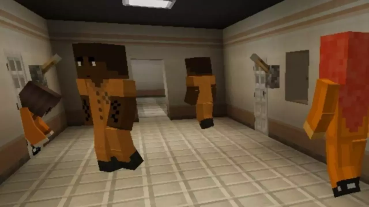 Mobs from SCP Map for Minecraft PE